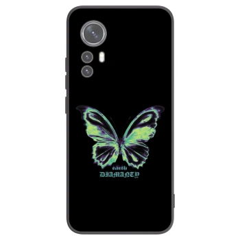 Picasee silikonový černý obal pro Xiaomi 12X - Diamanty Blue