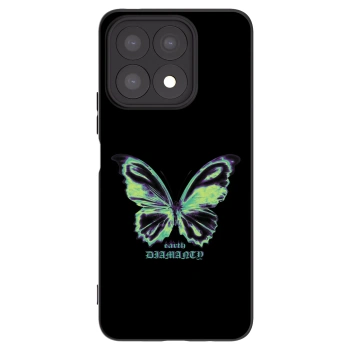 Picasee silikonový černý obal pro Honor X8a - Diamanty Blue