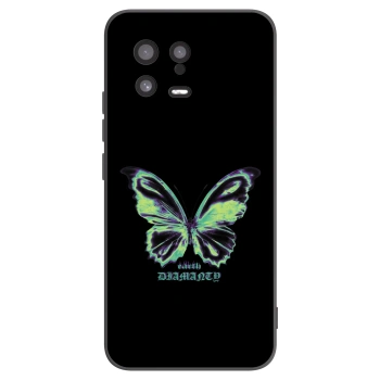 Picasee silikonový černý obal pro Xiaomi 13 - Diamanty Blue