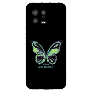 Picasee silikonový průhledný obal pro Xiaomi 13 - Diamanty Blue