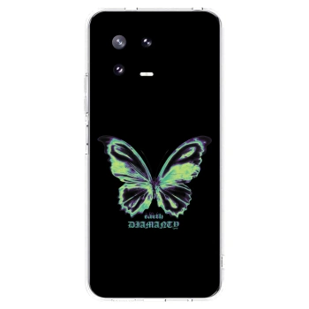 Picasee silikonový průhledný obal pro Xiaomi 13 Pro - Diamanty Blue