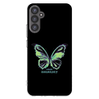 Picasee silikonový průhledný obal pro Samsung Galaxy A34 5G A346B - Diamanty Blue