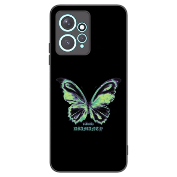 Picasee silikonový černý obal pro Xiaomi Redmi Note 12 4G - Diamanty Blue