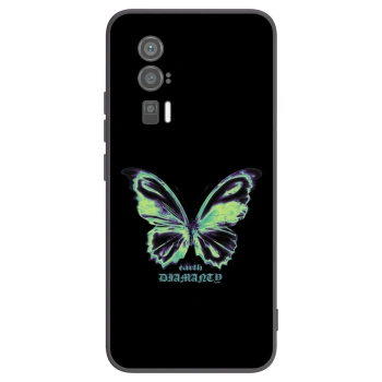 Picasee silikonový černý obal pro Xiaomi Poco F5 Pro 5G - Diamanty Blue