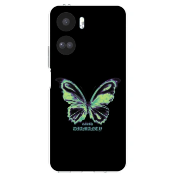 Picasee silikonový průhledný obal pro Honor 90 Lite 5G - Diamanty Blue