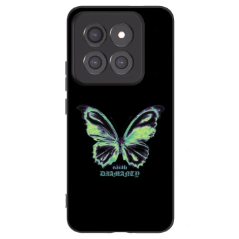 Picasee silikonový černý obal pro Xiaomi 14 Pro - Diamanty Blue