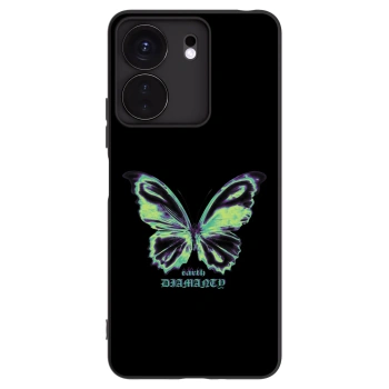 Picasee silikonový černý obal pro Xiaomi Redmi 13C 4G - Diamanty Blue