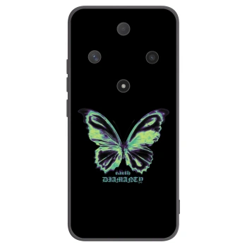 Picasee silikonový černý obal pro Honor Magic6 Lite 5G - Diamanty Blue