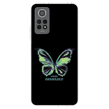 Picasee silikonový průhledný obal pro Xiaomi Redmi Note 12 Pro 4G - Diamanty Blue