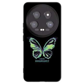 Picasee silikonový černý obal pro Xiaomi 14 Ultra - Diamanty Blue