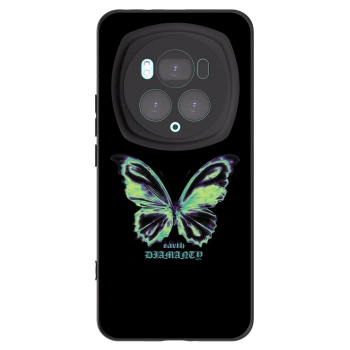 Picasee silikonový černý obal pro Honor Magic6 Pro - Diamanty Blue