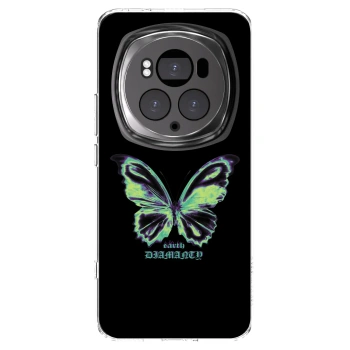 Picasee silikonový průhledný obal pro Honor Magic6 Pro - Diamanty Blue