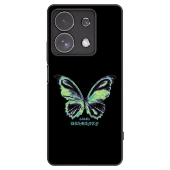 Picasee silikonový černý obal pro Xiaomi Redmi Note 13 Pro 4G - Diamanty Blue