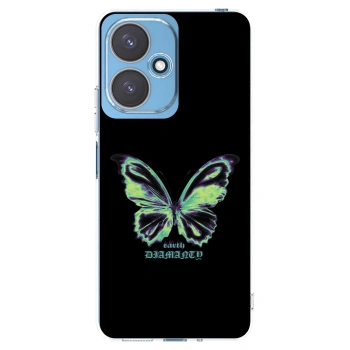 Picasee silikonový průhledný obal pro Xiaomi Redmi 13C 5G - Diamanty Blue
