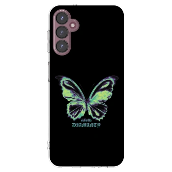 Picasee silikonový průhledný obal pro Samsung Galaxy A05s A057G - Diamanty Blue