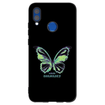 Obal pro Huawei P Smart 2019 - Diamanty Blue