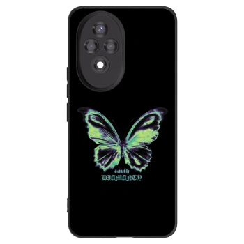 Picasee silikonový černý obal pro Honor 200 5G - Diamanty Blue