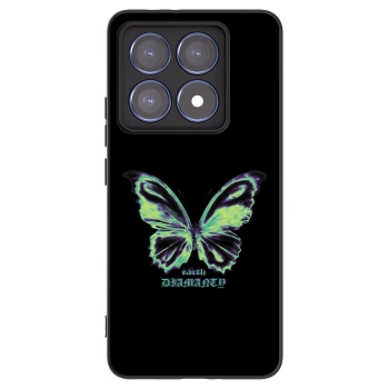 Picasee silikonový černý obal pro Xiaomi 14T Pro - Diamanty Blue