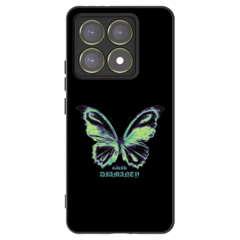 Picasee silikonový černý obal pro Xiaomi 14T - Diamanty Blue