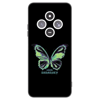 Picasee silikonový černý obal pro Xiaomi Redmi 14C - Diamanty Blue