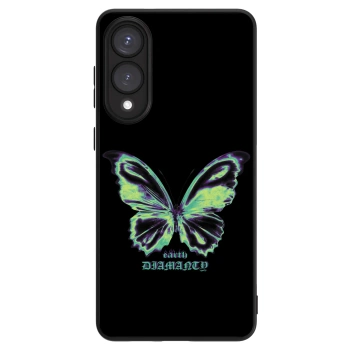 Obal pro Samsung Galaxy S25 Edge 5G - Diamanty Blue