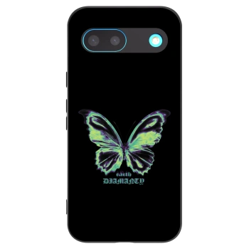 Picasee silikonový černý obal pro Google Pixel 8 - Diamanty Blue