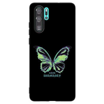 Obal pro Huawei P30 Pro - Diamanty Blue