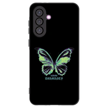 Picasee silikonový černý obal pro Samsung Galaxy A56 5G A566B - Diamanty Blue