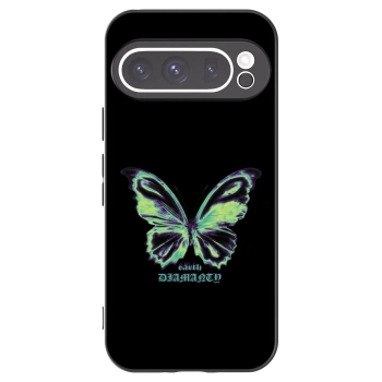 Picasee silikonový černý obal pro Google Pixel 9 Pro - Diamanty Blue