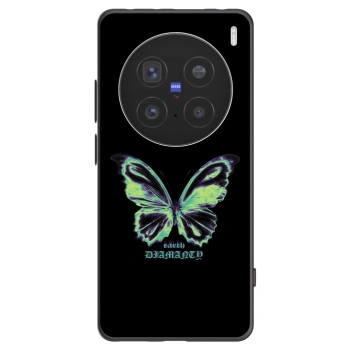 Picasee silikonový černý obal pro Vivo X200 Pro - Diamanty Blue