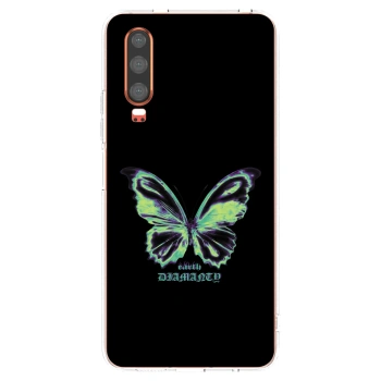 Picasee silikonový průhledný obal pro Huawei P30 - Diamanty Blue
