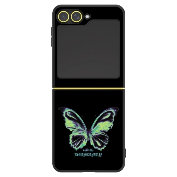 Obal pro Samsung Galaxy Z Flip5 5G - Diamanty Blue
