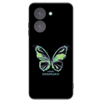 Picasee silikonový černý obal pro Xiaomi Redmi A5 - Diamanty Blue