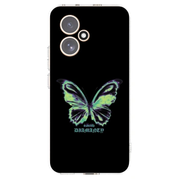 Picasee silikonový průhledný obal pro Honor 400 5G - Diamanty Blue
