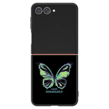 Obal pro Samsung Galaxy Z Flip7 5G - Diamanty Blue
