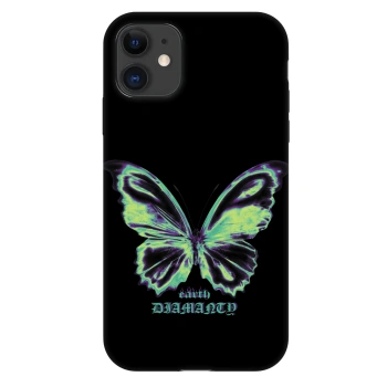 Obal pro Apple iPhone 11 - Diamanty Blue