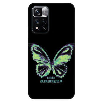 Obal pro Xiaomi Redmi Note 11 Pro - Diamanty Blue
