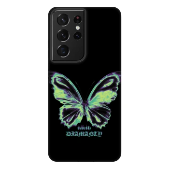Obal pro Samsung Galaxy S21 Ultra 5G G998B - Diamanty Blue