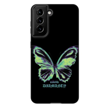 Obal pro Samsung Galaxy S21 FE 5G - Diamanty Blue