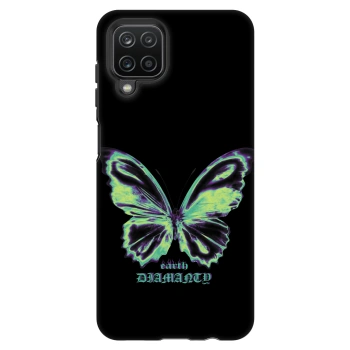 Obal pro Samsung Galaxy A12 A125F - Diamanty Blue