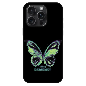 Obal pro Apple iPhone 15 Pro - Diamanty Blue