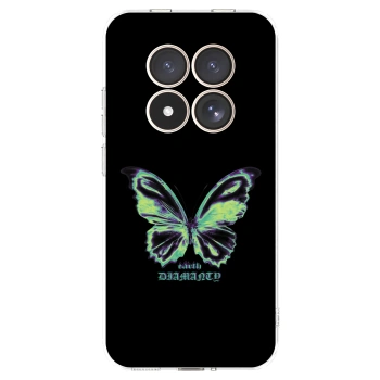 Picasee silikonový průhledný obal pro Xiaomi Redmi Note 15 Pro 4G - Diamanty Blue