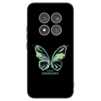 Picasee silikonový černý obal pro Xiaomi Redmi Note 15 Pro+ - Diamanty Blue