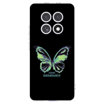 Picasee silikonový průhledný obal pro Xiaomi Redmi Note 15 - Diamanty Blue