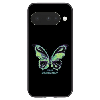 Picasee silikonový černý obal pro Google Pixel 10 - Diamanty Blue
