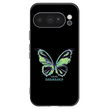 Picasee silikonový černý obal pro Google Pixel 10 Pro - Diamanty Blue