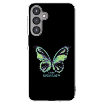 Picasee silikonový průhledný obal pro Samsung Galaxy A16 4G - Diamanty Blue