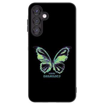 Picasee silikonový černý obal pro Samsung Galaxy A16 4G - Diamanty Blue