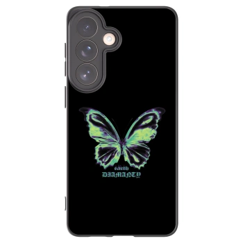 Picasee silikonový černý obal pro Samsung Galaxy S26+ - Diamanty Blue