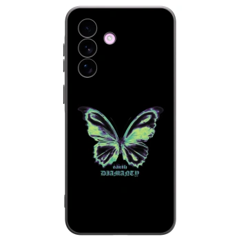 Picasee silikonový černý obal pro Samsung Galaxy A57 5G - Diamanty Blue
